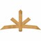 Ekena Millwork Alberta Rough Sawn Timber Gable Bracket, Western Red Cedar, 72"W x 36"H x 4"D x 6"F, 12/12 Pitch GBW072X36X0406ALB00RWR - alternate 1